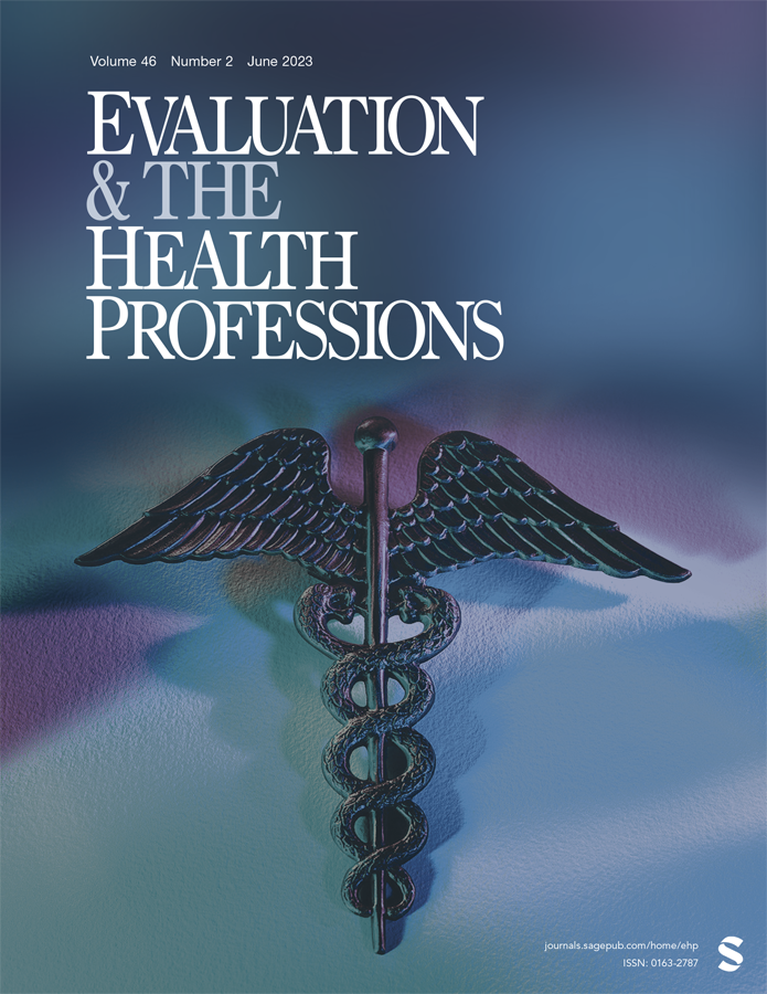 EVALUATION & THE HEALTH PROFESSIONS