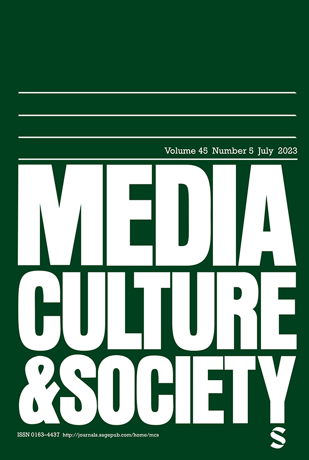 MEDIA CULTURE & SOCIETY