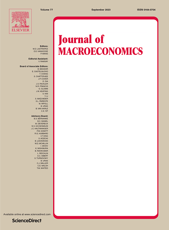 JOURNAL OF MACROECONOMICS