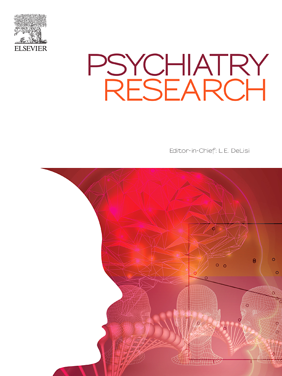 PSYCHIATRY RESEARCH