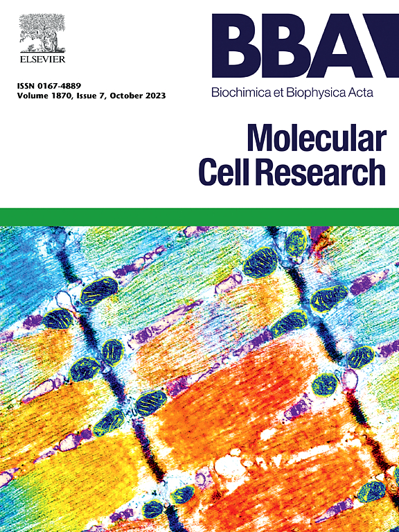 BIOCHIMICA ET BIOPHYSICA ACTA-MOLECULAR CELL RESEARCH
