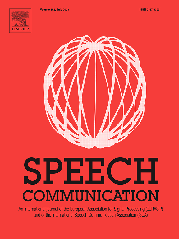 SPEECH COMMUNICATION