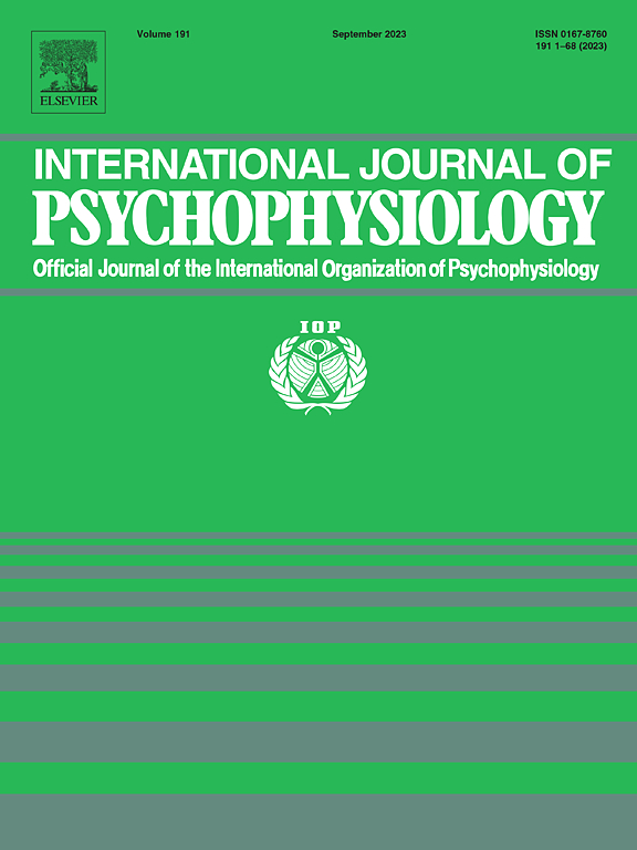 INTERNATIONAL JOURNAL OF PSYCHOPHYSIOLOGY