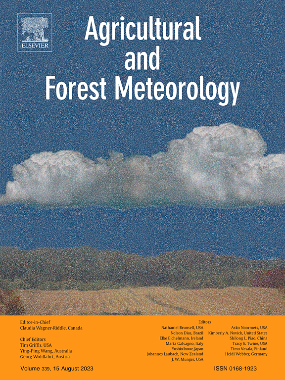 AGRICULTURAL AND FOREST METEOROLOGY