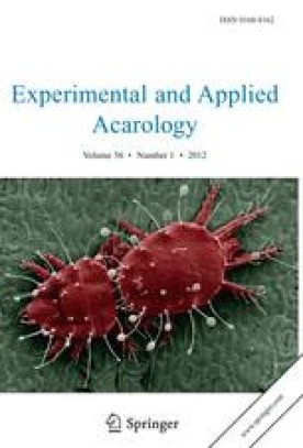 EXPERIMENTAL AND APPLIED ACAROLOGY