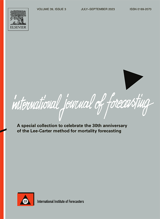 INTERNATIONAL JOURNAL OF FORECASTING
