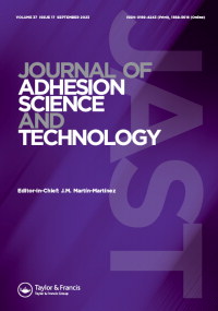 JOURNAL OF ADHESION SCIENCE AND TECHNOLOGY