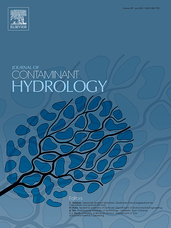 JOURNAL OF CONTAMINANT HYDROLOGY