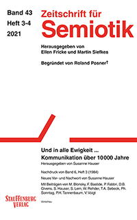 ZEITSCHRIFT FUR SEMIOTIK