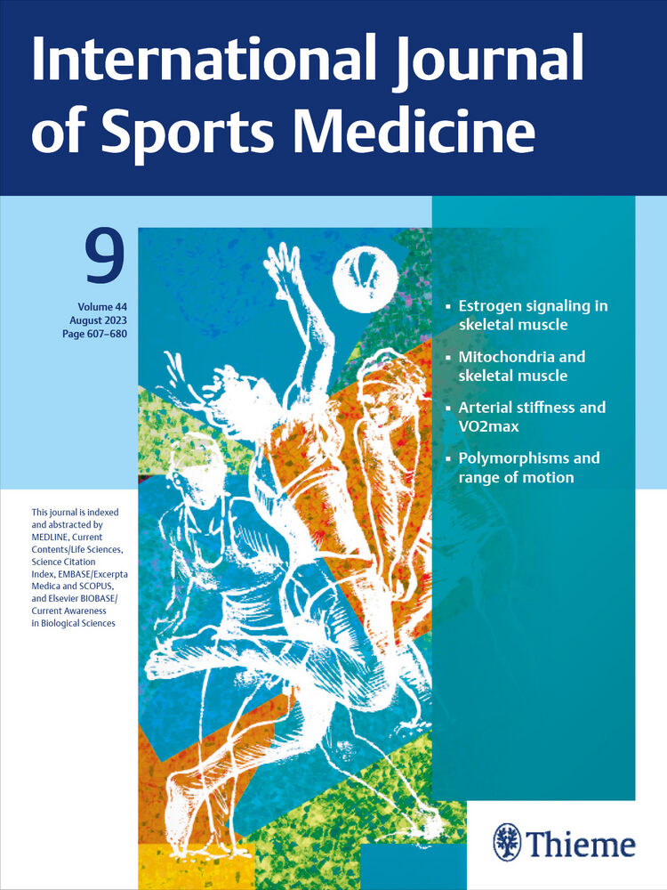 INTERNATIONAL JOURNAL OF SPORTS MEDICINE