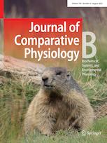 JOURNAL OF COMPARATIVE PHYSIOLOGY B-BIOCHEMICAL SYSTEMS AND ENVIRONMENTAL PHYSIOLOGY