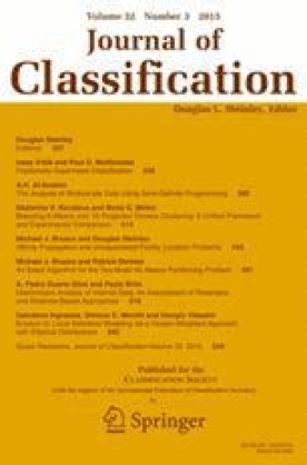 JOURNAL OF CLASSIFICATION