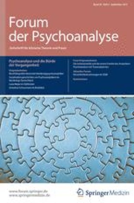 FORUM DER PSYCHOANALYSE