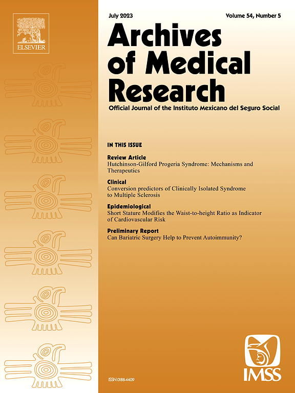 ARCHIVES OF MEDICAL RESEARCH