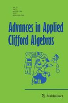 ADVANCES IN APPLIED CLIFFORD ALGEBRAS