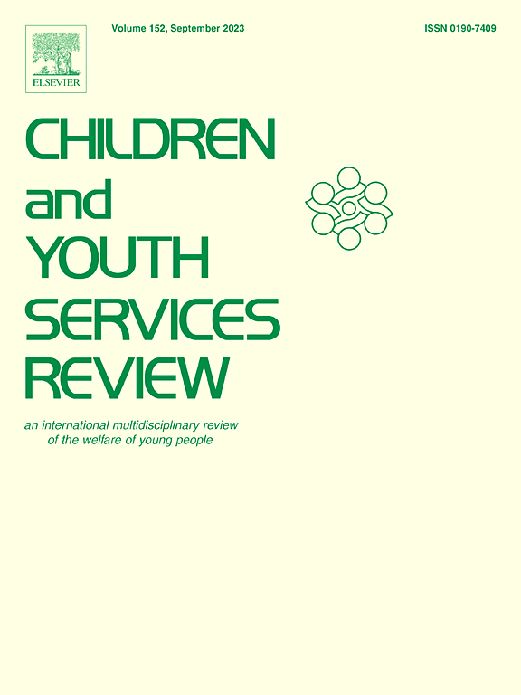 CHILDREN AND YOUTH SERVICES REVIEW