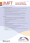 JOURNAL OF MARITAL AND FAMILY THERAPY