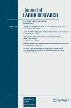 JOURNAL OF LABOR RESEARCH