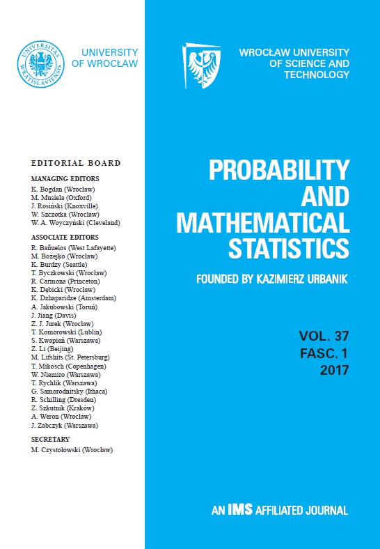 PROBABILITY AND MATHEMATICAL STATISTICS-POLAND