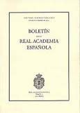BOLETIN DE LA REAL ACADEMIA ESPANOLA