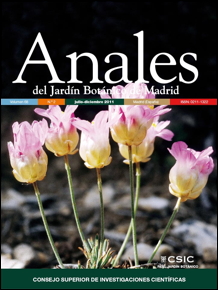 ANALES DEL JARDIN BOTANICO DE MADRID