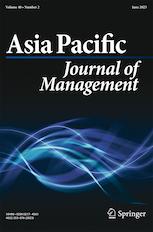 ASIA PACIFIC JOURNAL OF MANAGEMENT