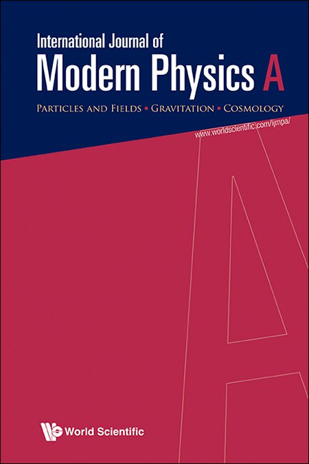 INTERNATIONAL JOURNAL OF MODERN PHYSICS A