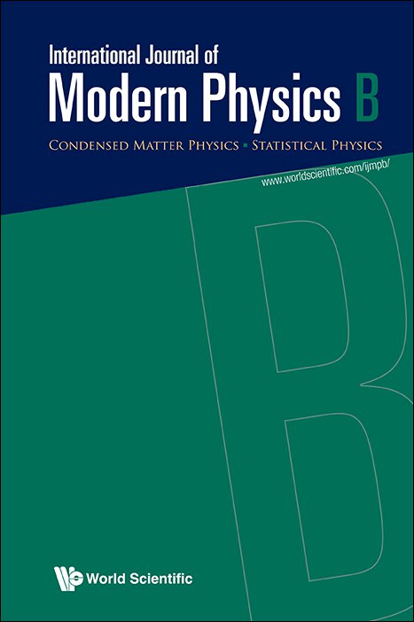 INTERNATIONAL JOURNAL OF MODERN PHYSICS B