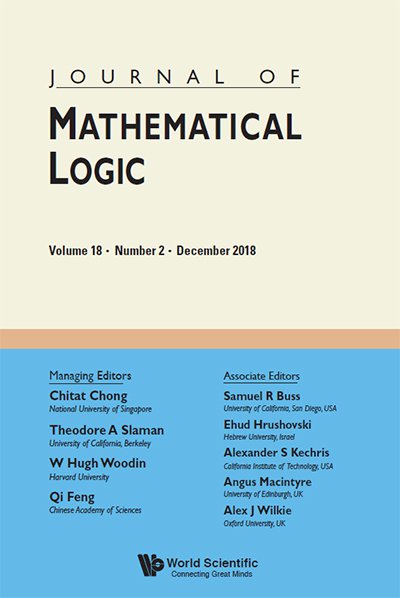 JOURNAL OF MATHEMATICAL LOGIC