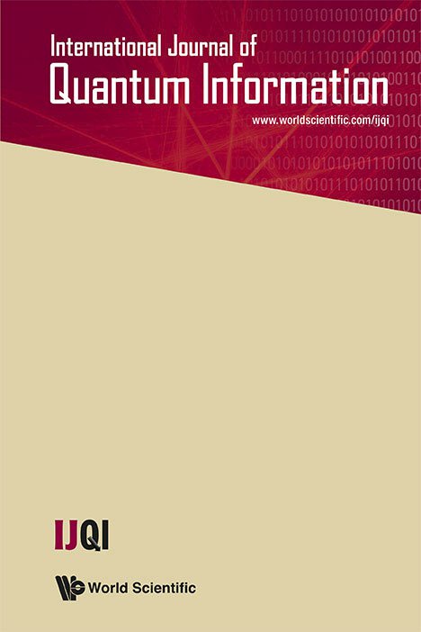 INTERNATIONAL JOURNAL OF QUANTUM INFORMATION