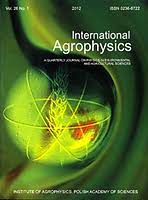 INTERNATIONAL AGROPHYSICS