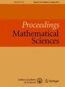 PROCEEDINGS OF THE INDIAN ACADEMY OF SCIENCES-MATHEMATICAL SCIENCES