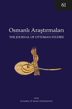 OSMANLI ARASTIRMALARI-THE JOURNAL OF OTTOMAN STUDIES