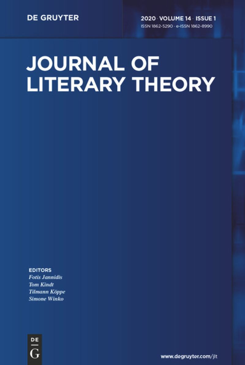 JOURNAL OF LITERARY STUDIES