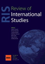 REVIEW OF INTERNATIONAL STUDIES