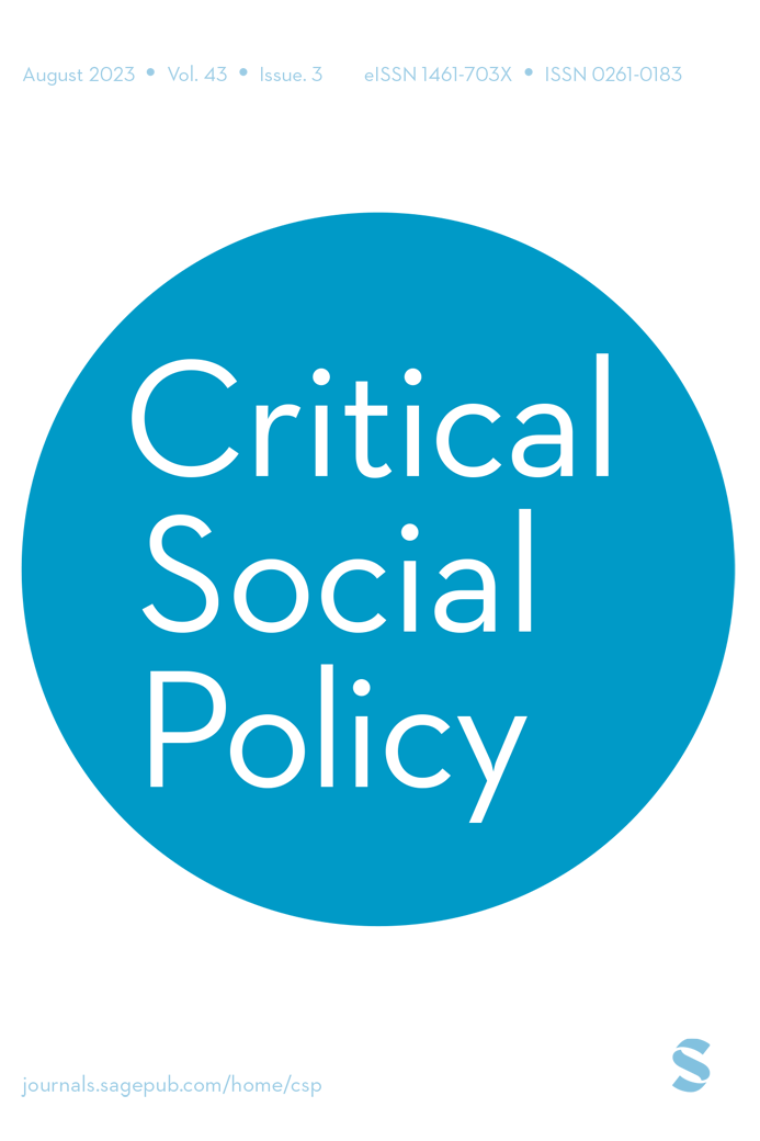 CRITICAL SOCIAL POLICY