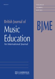 BRITISH JOURNAL OF MUSIC EDUCATION