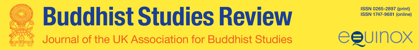 BUDDHIST STUDIES REVIEW