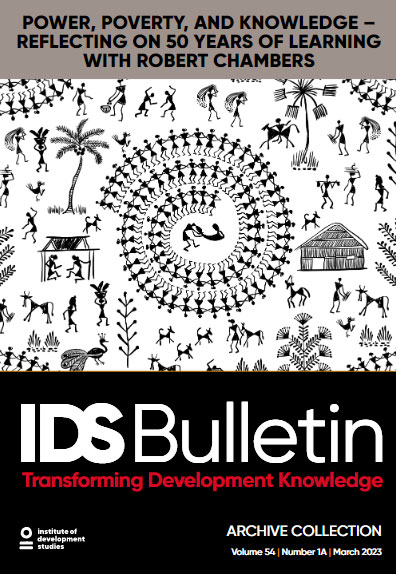 IDS BULLETIN-INSTITUTE OF DEVELOPMENT STUDIES