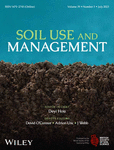 SOIL USE AND MANAGEMENT