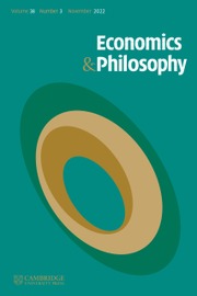 ECONOMICS & PHILOSOPHY
