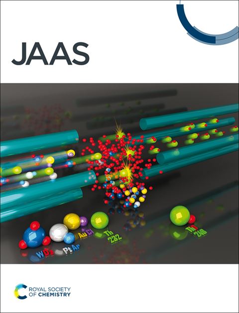 JOURNAL OF ANALYTICAL ATOMIC SPECTROMETRY