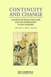 CONTINUITY AND CHANGE