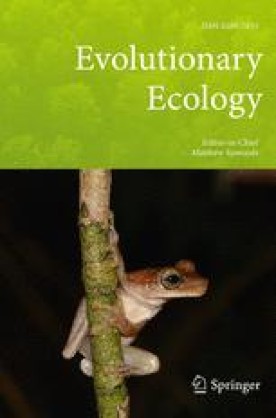 EVOLUTIONARY ECOLOGY