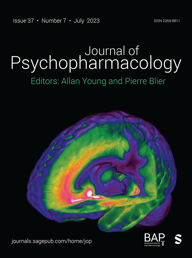 JOURNAL OF PSYCHOPHARMACOLOGY