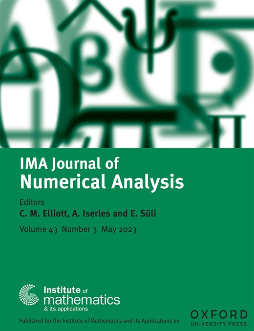 IMA JOURNAL OF NUMERICAL ANALYSIS