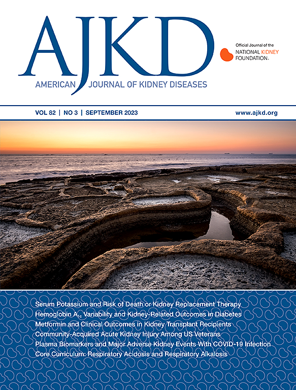 AMERICAN JOURNAL OF KIDNEY DISEASES