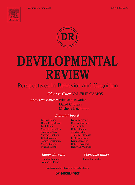 DEVELOPMENTAL REVIEW