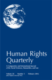 HUMAN RIGHTS QUARTERLY