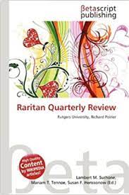 RARITAN-A QUARTERLY REVIEW